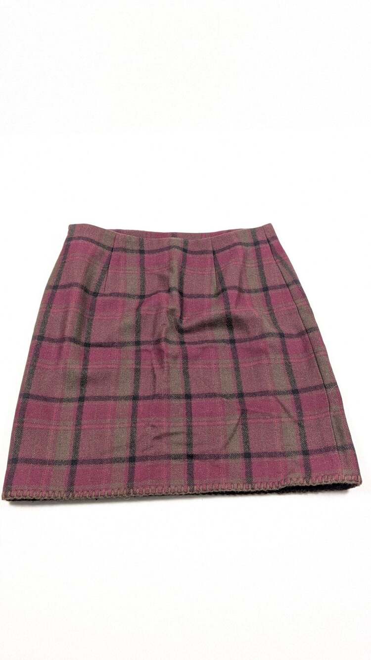 Eddie Bauer Plaid Wool Skirt - Picture 6 of 8